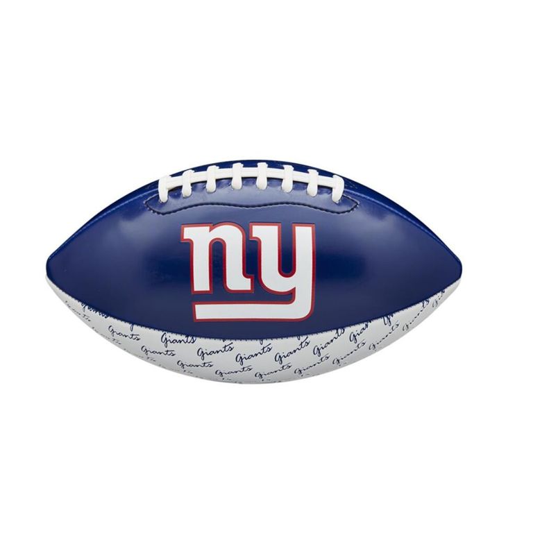 Bola de Futebol Americano Wilson NFL Team Ny Giants Mini