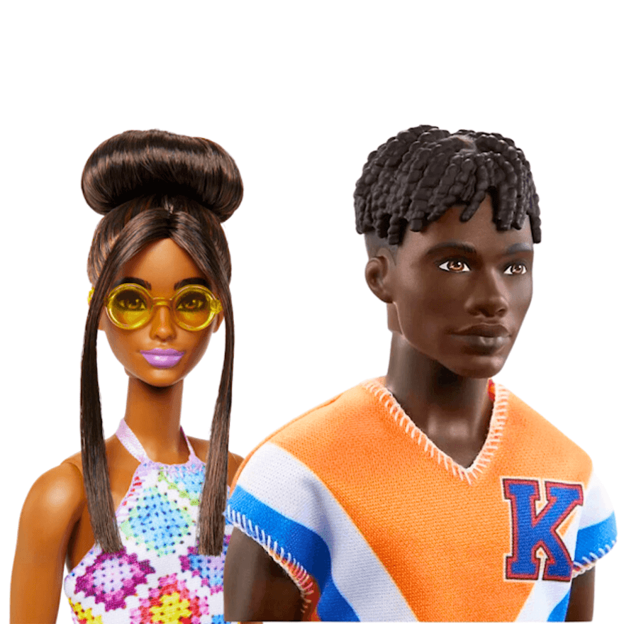 Casal Barbie & Ken Naf Naf 1993 - R$ 210,00  Coisas de barbie, Barbie e  ken, Roupas para barbie