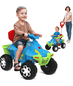 Trator de Pedal Infantil Peg Perego John Deere Ground Loader - Maçã Verde  Baby