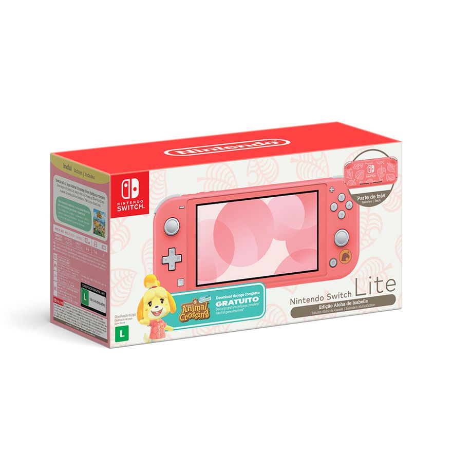 Console---Nintendo---Switch-Lite---Animal-Crossing---Coral---Ingram-1