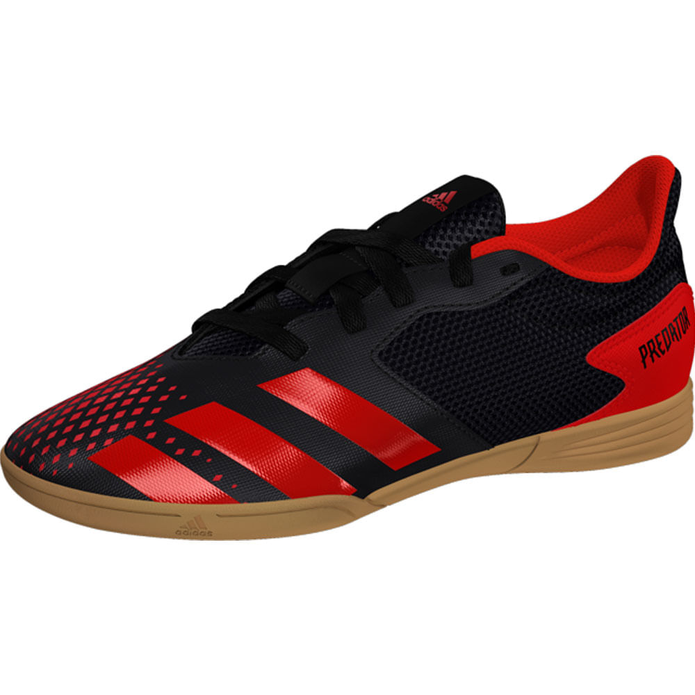 chuteiras pretas futsal