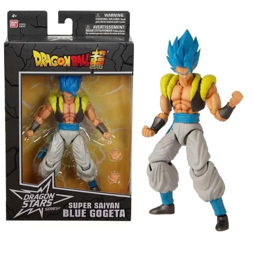 Dragon Ball - Super Boneco Articulado Série 3 - Super Saiyan Blue Goku -  Fun - Ri Happy