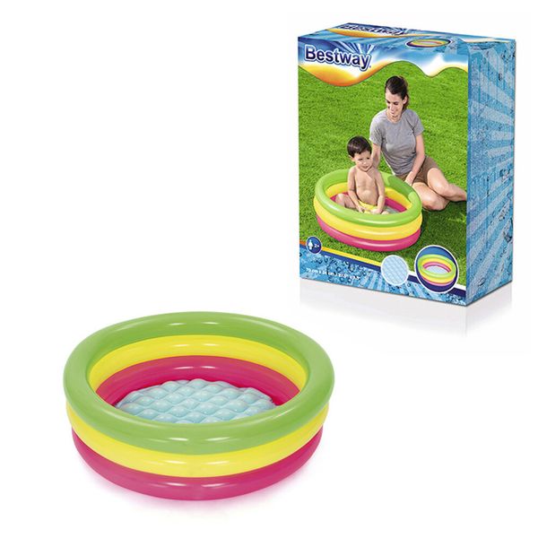 Piscina Inflável - Bestway - Summer - 41 Litros - Colorido