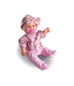 Boneca Bebe Soninho Reborn Com Touca Recem Nascido - Cotiplás