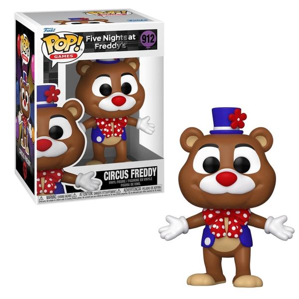 Mini Figura - Funko Pop - Games FNAF - Circus Freddy - Candide