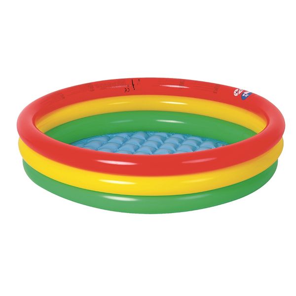 Piscina Infantil - Jilong - Com Base Inflável - 95L - Maisto