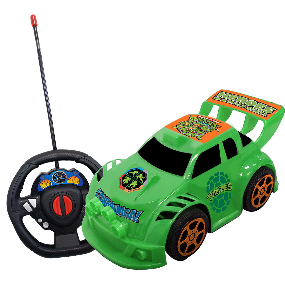 Carrinho com Controle Remoto - Tartarugas Ninja - Smart Driver - Candide