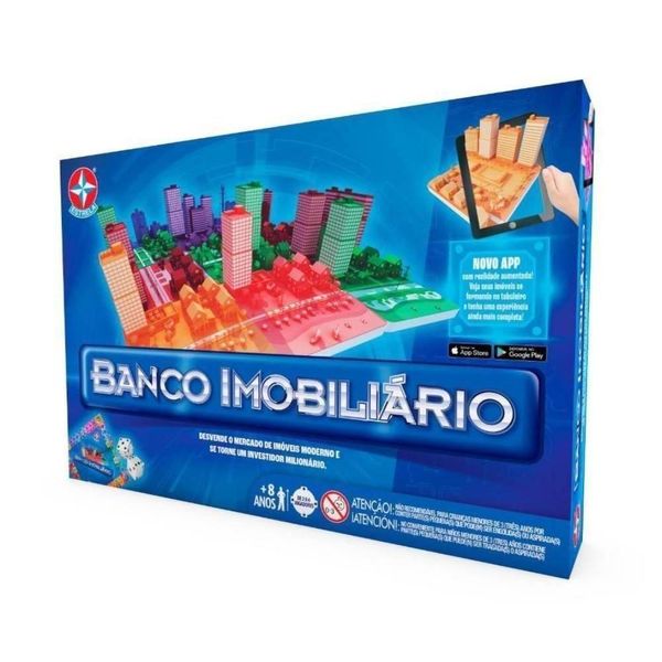 Banco Imobiliário Realidade Aumentada Estrela 1001612800033