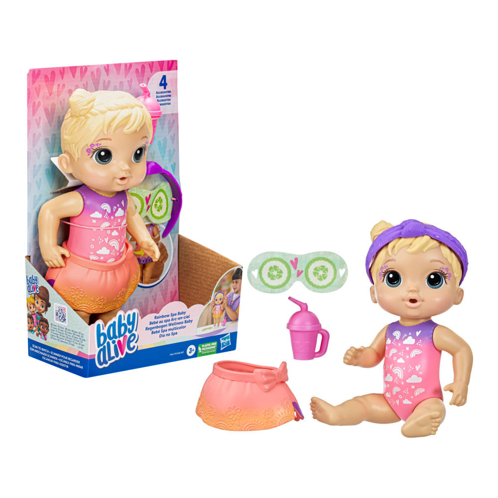 Entenda a importância dos avós para a infância 6 Boneca Articulada Baby Alive Brincando de Spa Loira Hasbro 0