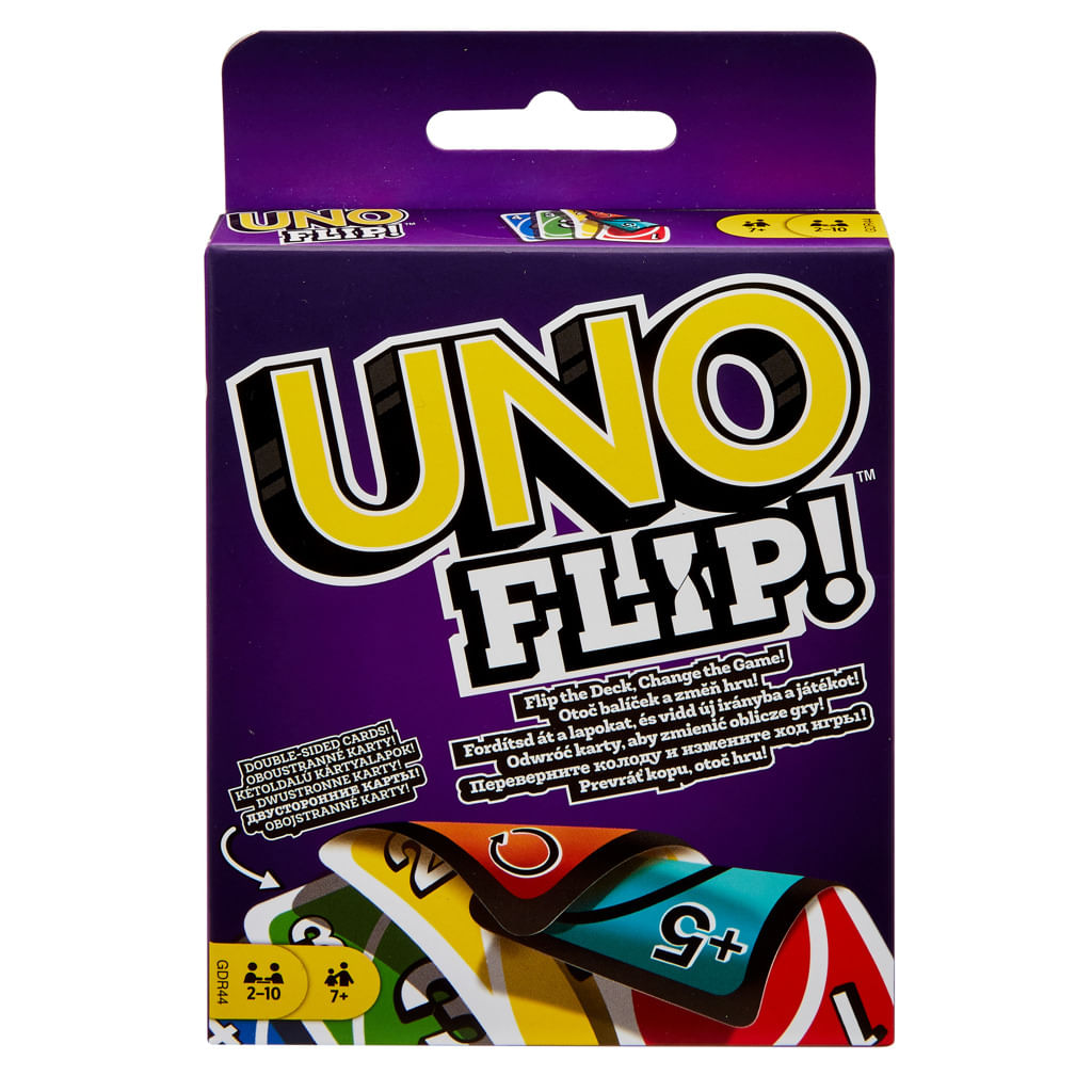 Jogo de Cartas - Uno - Flip - Mattel