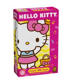 Quebra-Cabeca---Hello-Kitty---100-Pecas---Grow-0