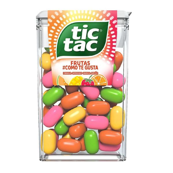 Pastilhas Tic Tac Frutas 14g