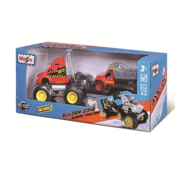 Carrinho - Builder Zone - Quarry Haulers - Modelos Unitários Sortidos - Maisto