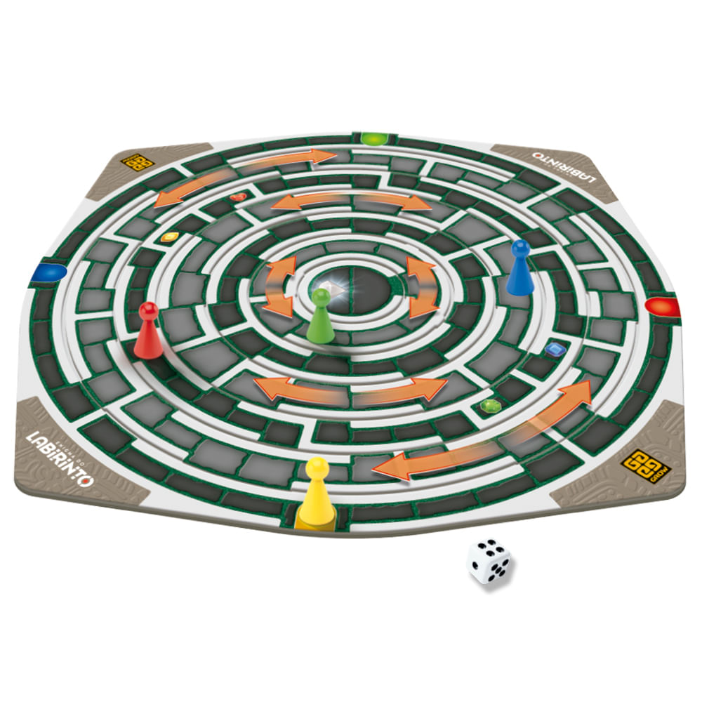Jogo de Tabuleiro - Enigma do Labirinto - Grow