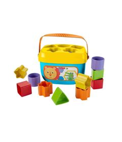 Balde-Primeiros-Blocos---Fisher-Price---20cm---10-Blocos-0
