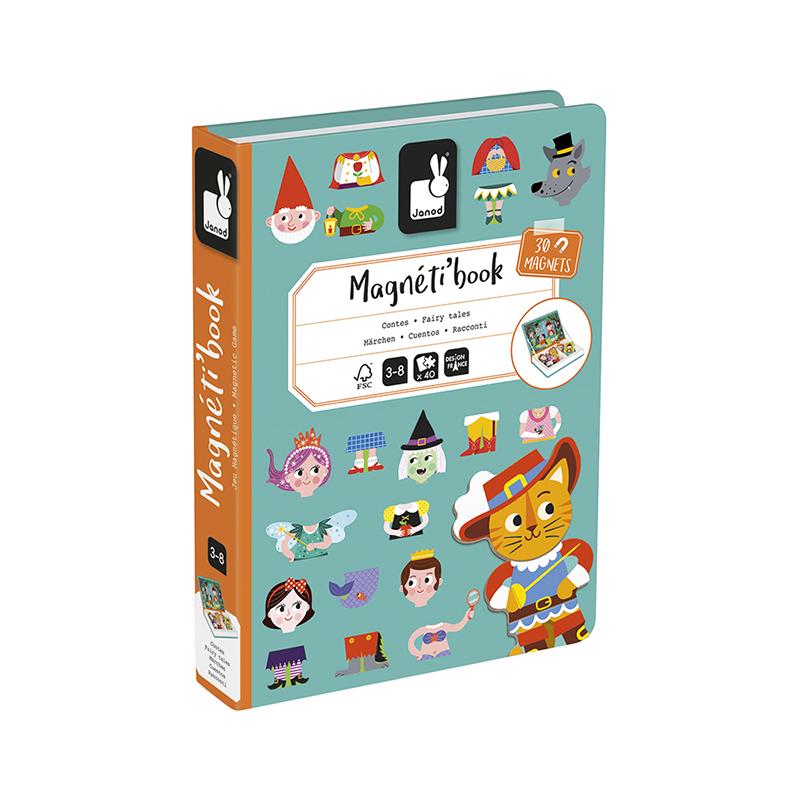 Livro Magnetico Infantil Conto De Fadas Janod 0