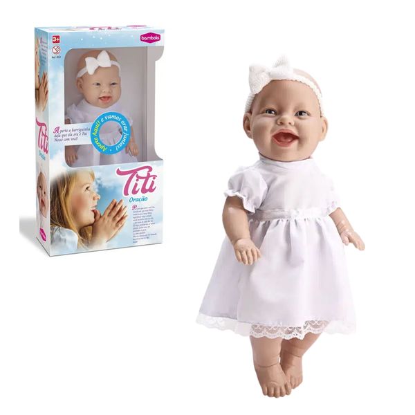 Boneca Titi Oração - Pai Nosso - Bombola