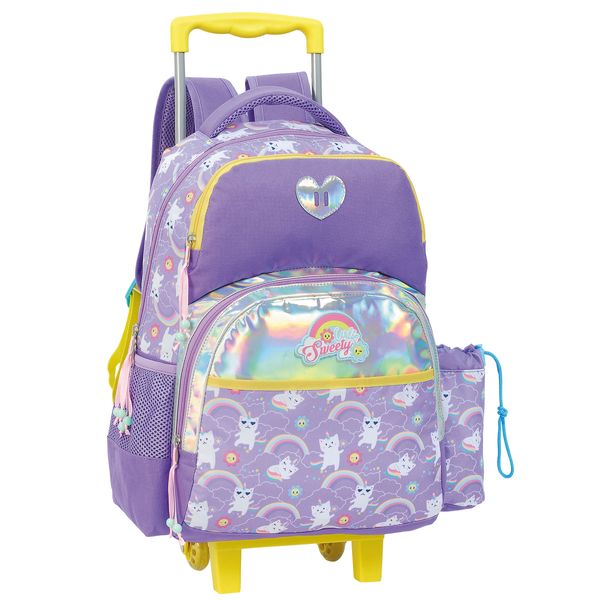 Mochilete Cutie Sweety - Fuseco - ROXO