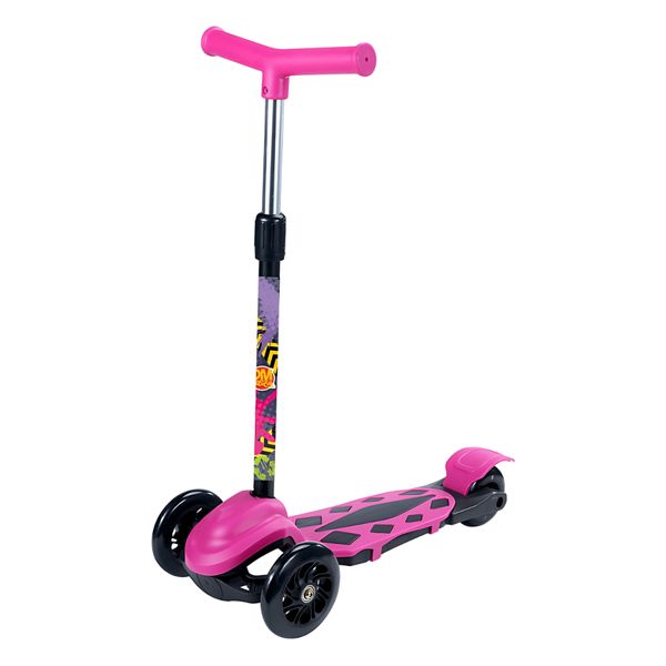 Patinete Infantil Radical Power New - DM Toys - ROSA