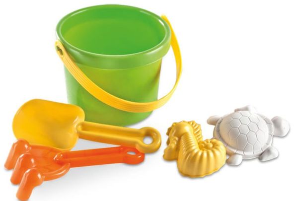 Kit Praia/Balde + Forminhas - Plasbrink -
