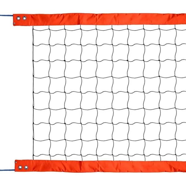 Rede Beach Tennis Oficial 2 Faixas PVC Fio 2.0 PE Laranja Spitter