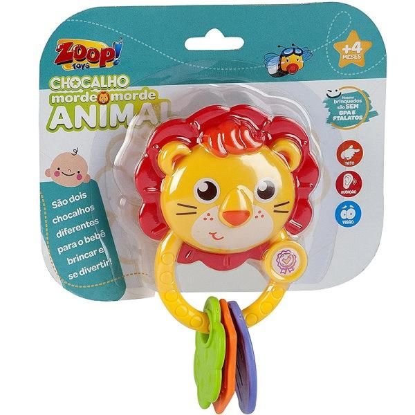 Chocalho Morde Morde Animal Zoop TOYS ZP00665