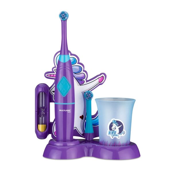 Escova Dental Infantil Funny Brush Niko Multilaser Saúde - HC054OUT [Reembalado] HC054OUT