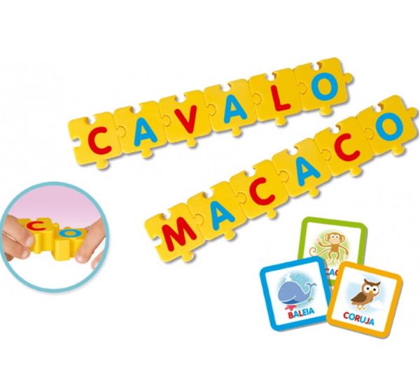 Jogo Pedagógico Monta Palavras Multidiciplinar - Elka