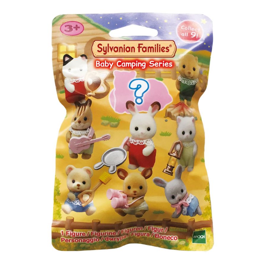 Sylvanian Families Bebe Surpresa Acampamento Epoch Ri Happy Brinquedos