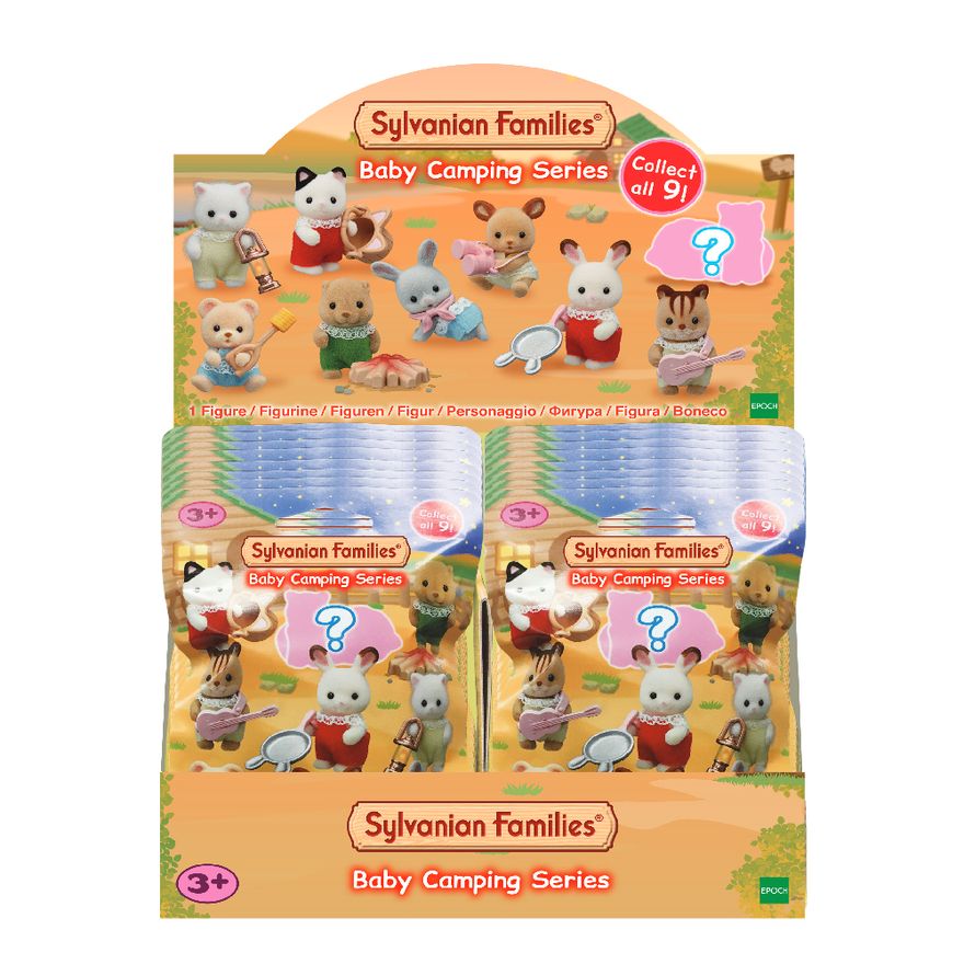 Sylvanian Families Bebe Surpresa Acampamento Epoch Ri Happy Brinquedos