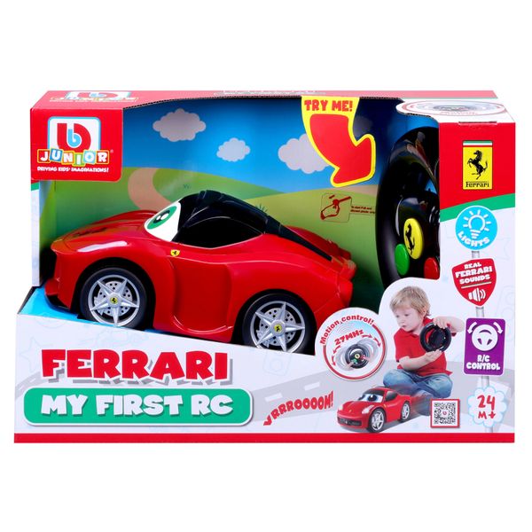 Carrinho de Controle Remoto - Ferrari - My First RC - Bburago