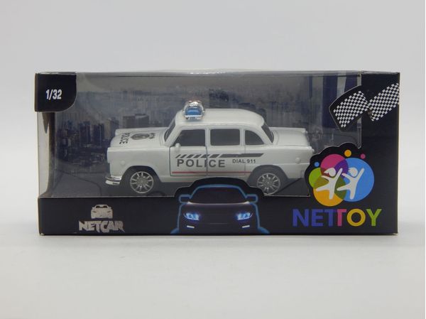 Miniatura Carro Bel Air Polícia 1/32 Nettoy