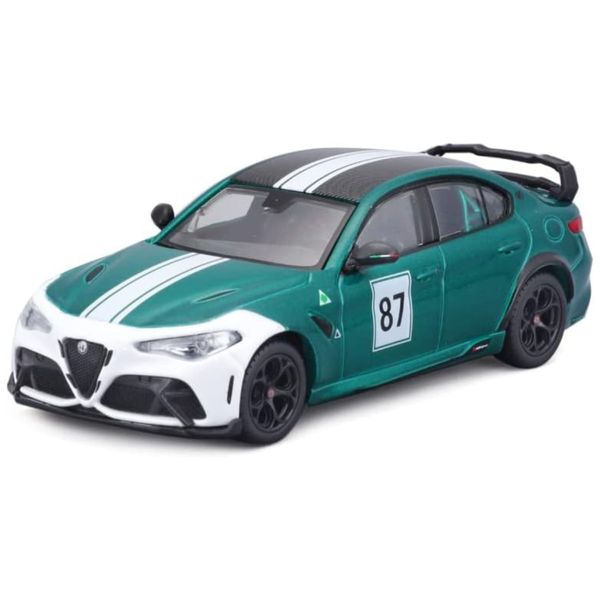 Miniatura Carro Alfa Romeo Gtam 1/43 Verde Bburago 38307