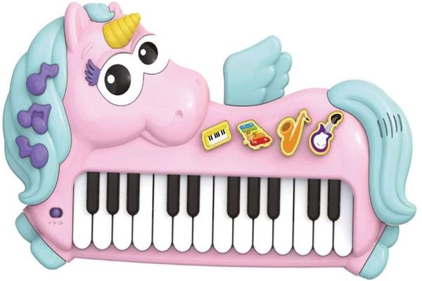 Piano Musical Unicórnio - Braskit