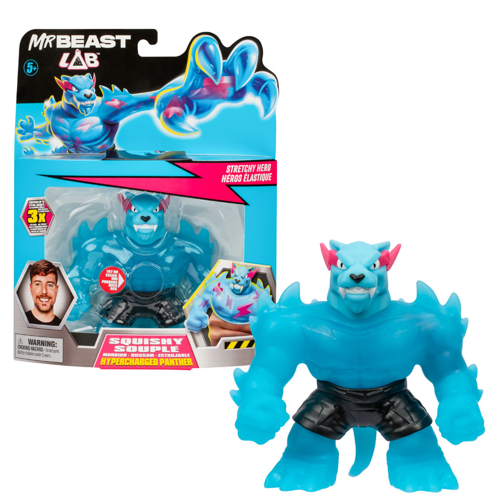Figura Elástica - Goo Jit Zu - Mrbeast Lab - Candide