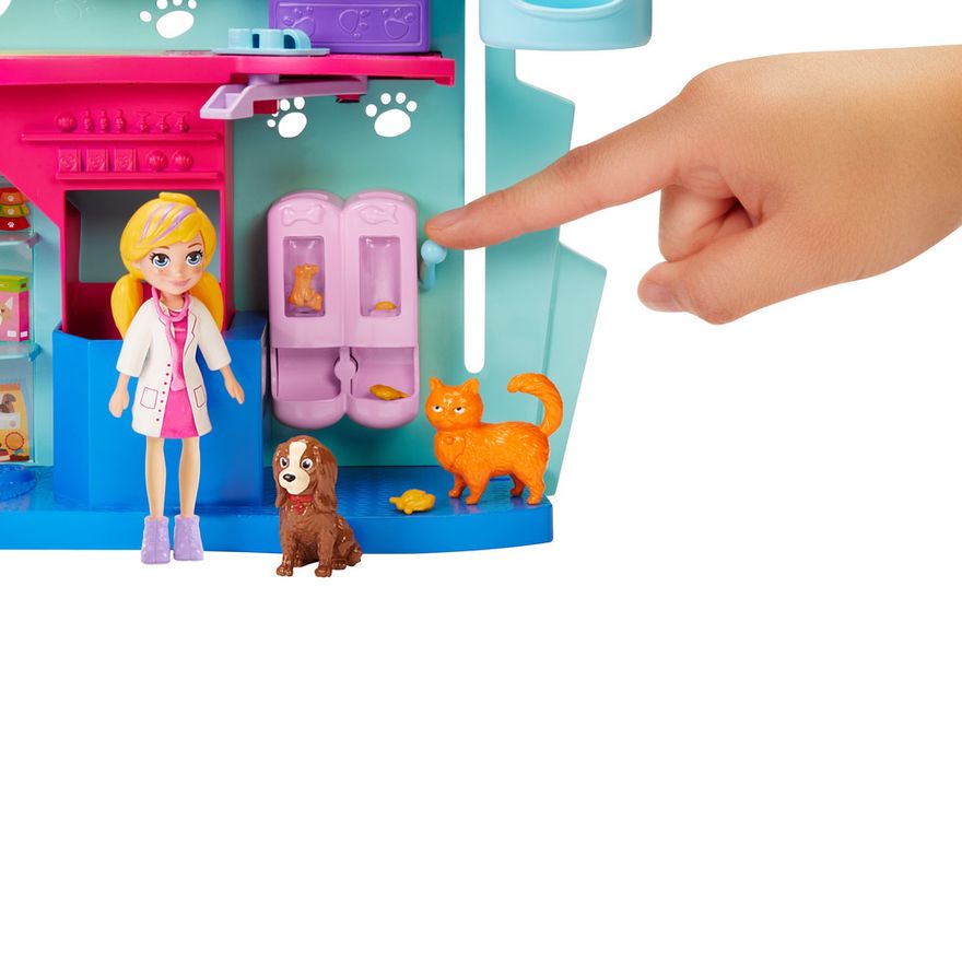 Mini Boneca - Polly Pocket - Polly com Veículo - Carro de Acampamento -  Mattel - Ri Happy