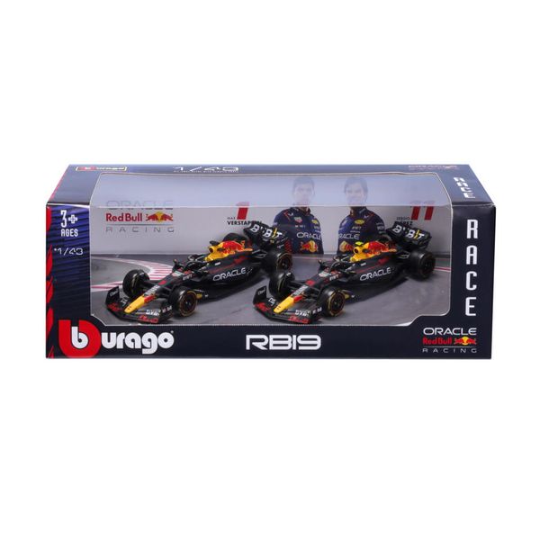 Conjunto De Carrinhos - RB Racing - 1:43 - Bburago