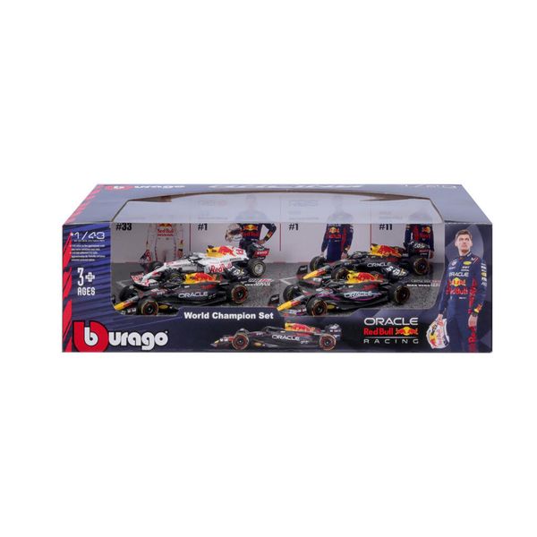 Conjunto De Carrinhos - RB Racing - 1:43 - Maisto