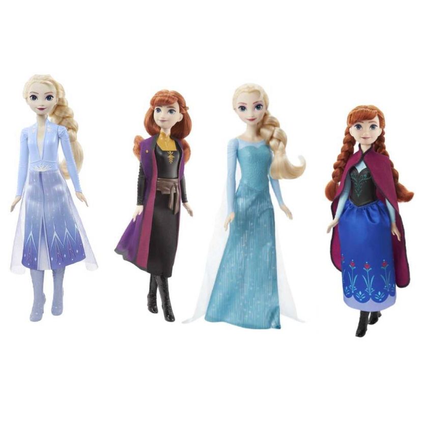 Boneca-Articulada---Disney---Frozen-I-e-II---Elsa-e-Anna---Modelos-Sortidos---Mattel--0