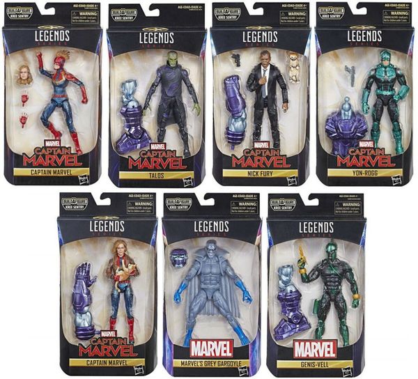 Captain Marvel Marvel Legends BAF Kree Hasbro E3542