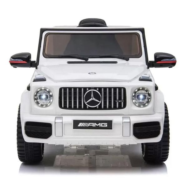 Mini Carro Elétrico 12v Mercedes Amg G63 Branco Importway