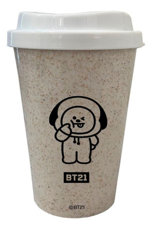 Copo Cafe Buck Bts Bt21 Bangtan Army K-pop Oficial Eco - Chimmy