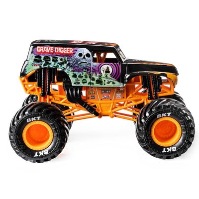 Monster Jam 1:24 - Carro com Controle Remoto - Grave Digger - Sunny - Ri  Happy