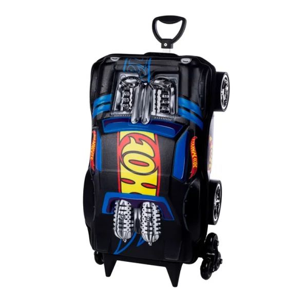 Mochila 3D de Rodinhas Infantil - Hot Wheels - Night Shifter