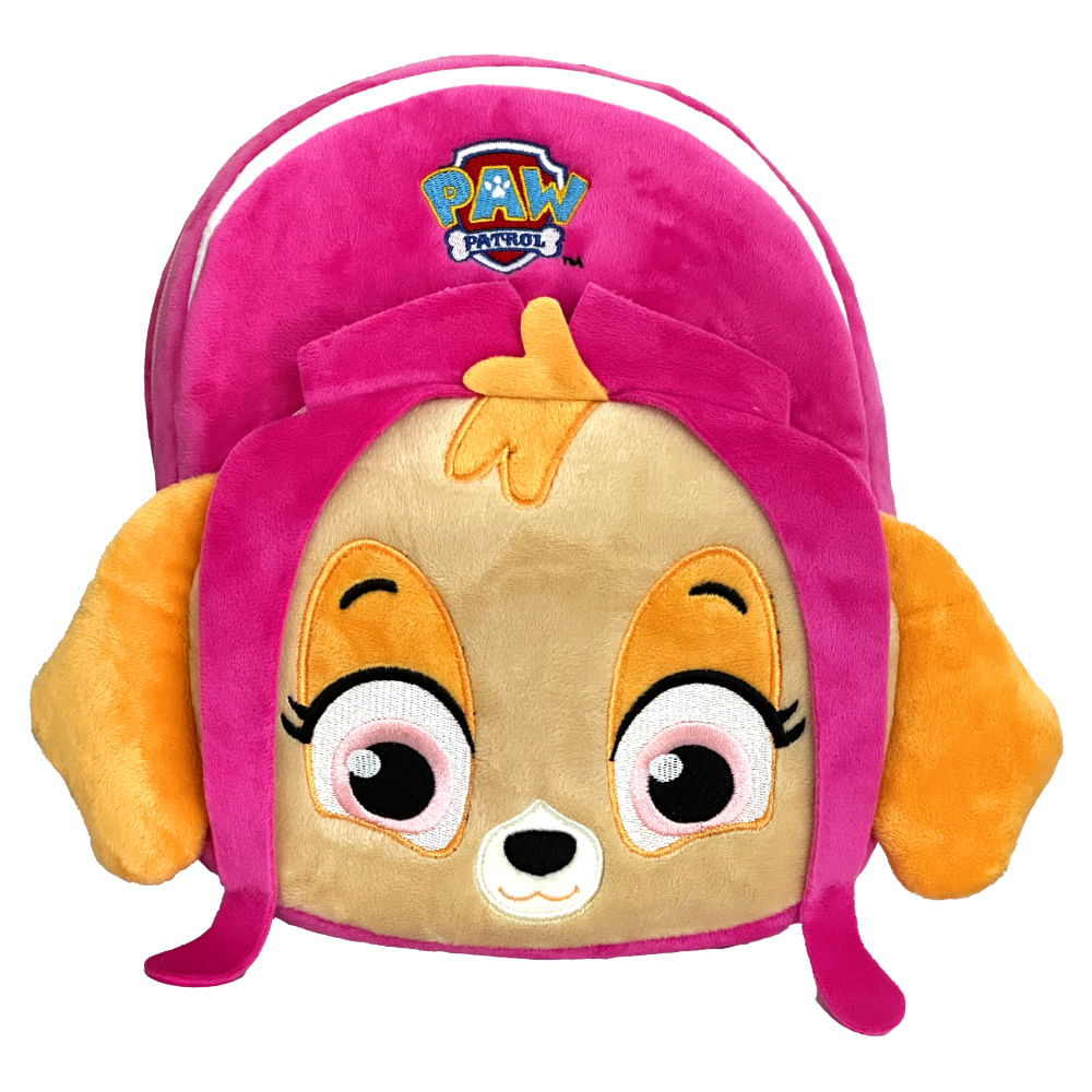 Mochila Pelucia Patrulha Canina Skye Candide 0
