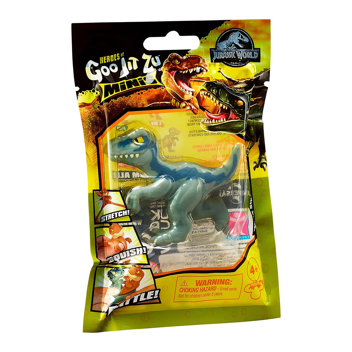 Boneco Elástico De 6Cm - Mini Blue - Goo Jit Zu