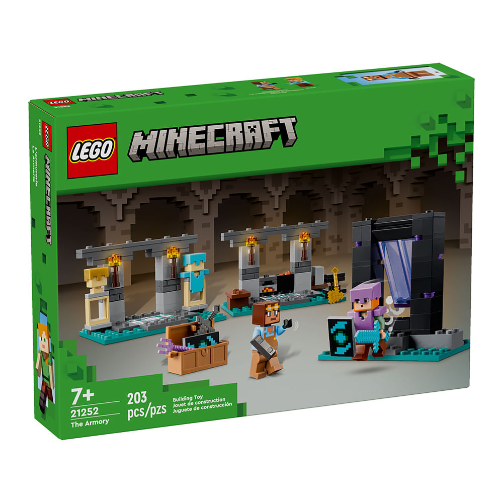 Lego Minecraft O Deposito de Armas 21252 0