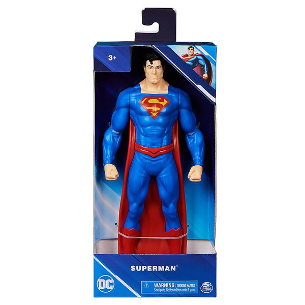Dc - Boneco De 24Cm Colecionável - Super Man
