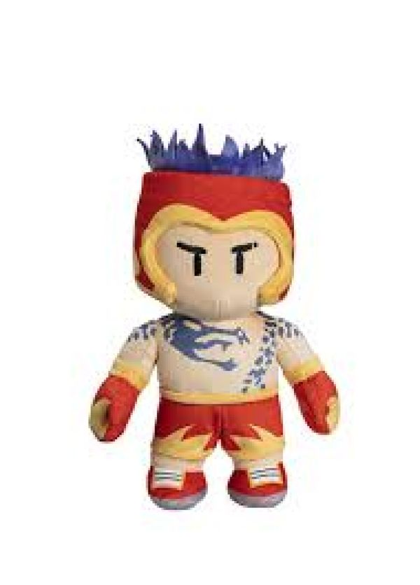 Stumble Guys Série 2 - Pelúcia 18 Cm - Hot Gloves Mclove - Multikids