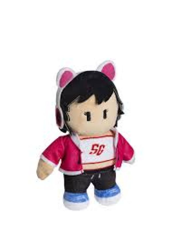 Stumble Guys Série 2 - Pelúcia 18 Cm - Gamer Gina - Multikids